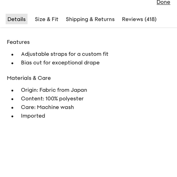 Wilfred Only Slip Mini Dress - Aritzia - Picture 4 of 6